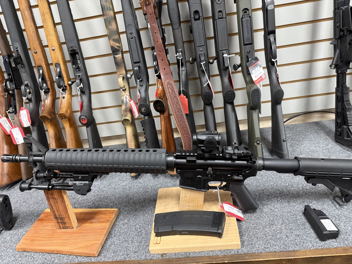 Palmetto State Armory AR-15 with Crimson Trace Red Dot